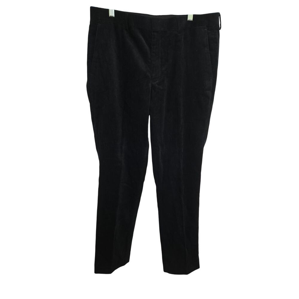 NWOT J.Crew mens Ludlow corduroy suit pant Italian cotton Navy blue size 34x32